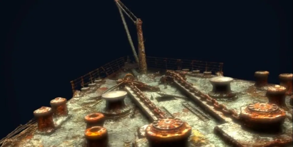 Titanic Imagens Inéditas Mostram Detalhes Do Naufrágio Itabira Online 